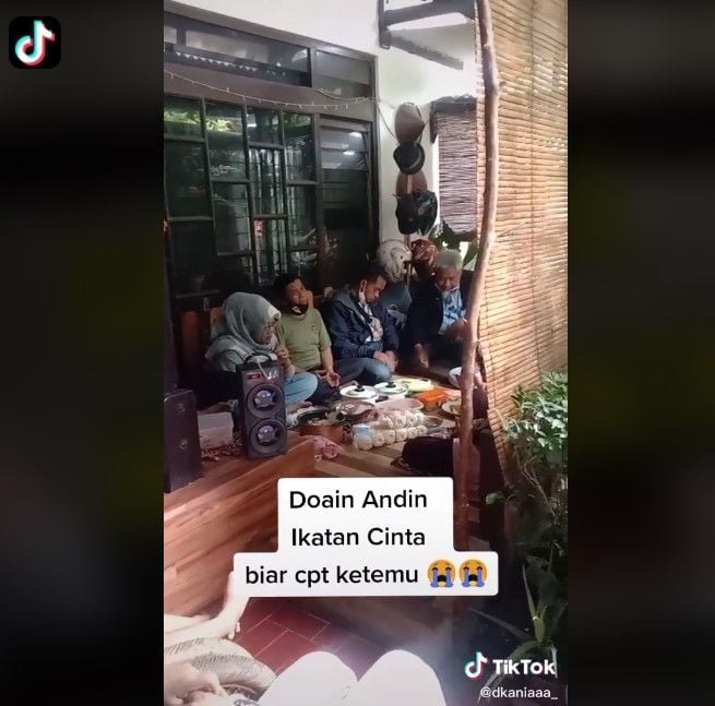 Doa bersama doakan Andin Ikatan Cinta ketemu (TikTok)