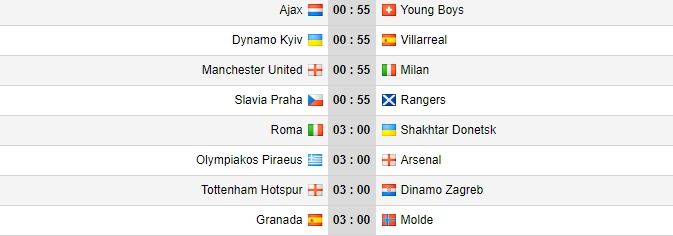 Jadwal Liga Europa