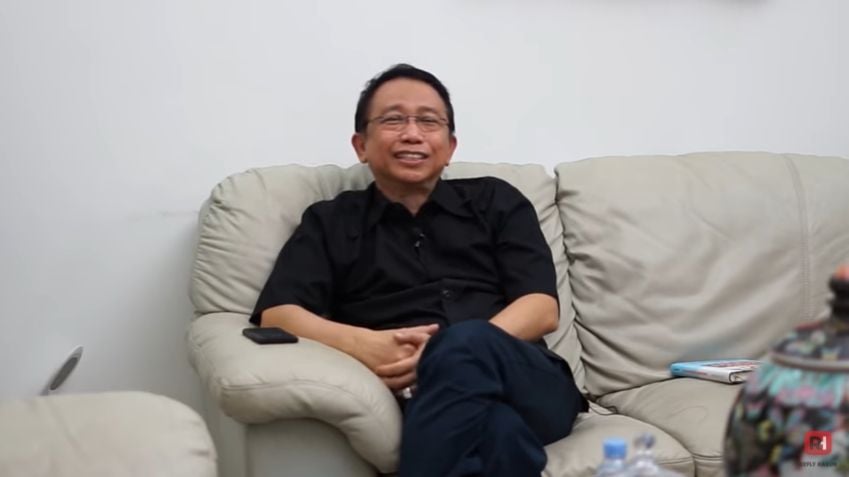 Marzuki Alie soal demokrat di tayangan Refly Harun (YouTube).