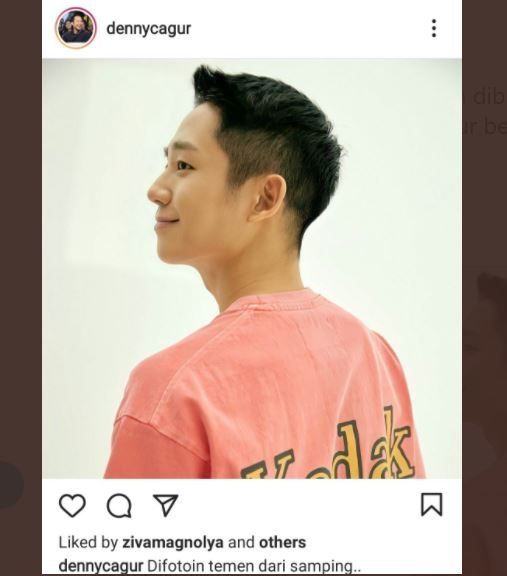 Denny Cagur Disebut Mirip Jung Hae In (twitter.com/K_DramaIndo / Instagram Denny Cagur)