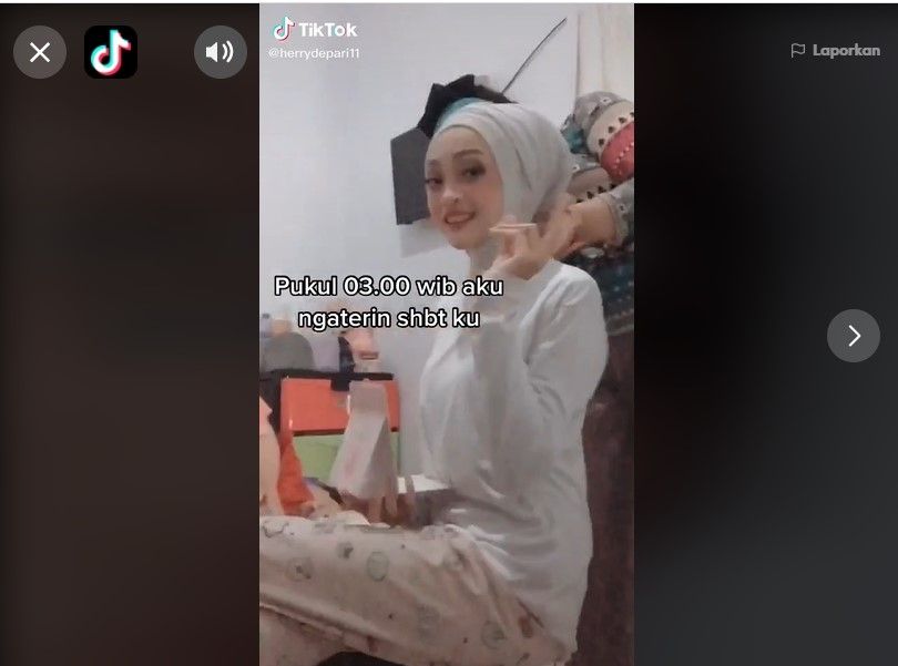 Bikin Konten Gagal Nikah, Warganet Malah Curiga Sama Hal Ini. (Dok: TikTok/@Herrydepari11)