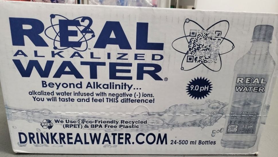 Produk Real Water (FDA)