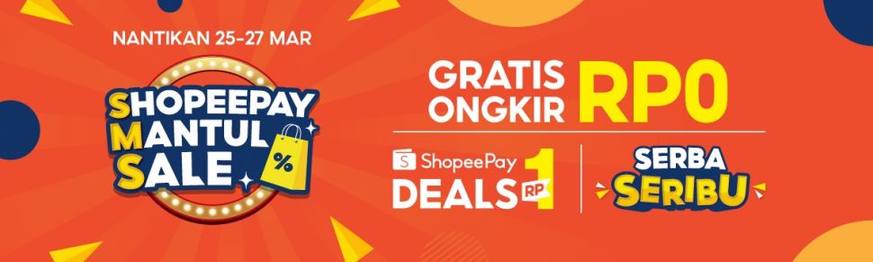 Promo ShopeePay 25-27 Maret 2021 - (SuaraJogja.id/HO-ShopeePay)