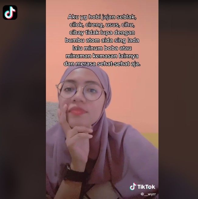 Idap kista ovarium gegara hobi makan seblak dan boba (Tiktok)