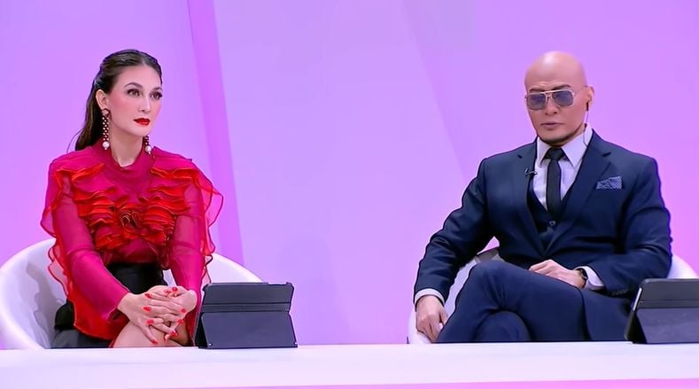 Luna Maya dan Deddy Corbuzier  (YouTube/Indonesia's Next Top Models).