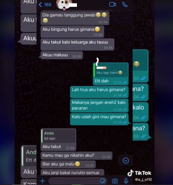 Curhat Pria Diajak Mantan Balikan, Alasannya Miris (tiktok.com/@a_j_o112)