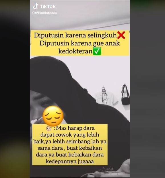 Kuliah Kedokteran Jadi Penyebab Putus Cinta, Curhat Wanita Ini Viral - Suara.com