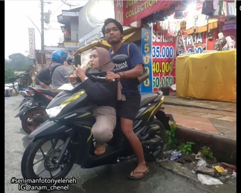 Atasi Pacar Posesif, Pria Ini Pasang Paku ke Jok Motor (facebook.com/Khoirul Anam)