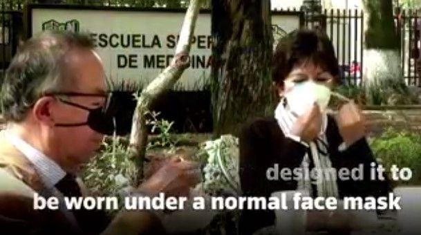 Masker hidung terbaru (YouTube/New York Post)