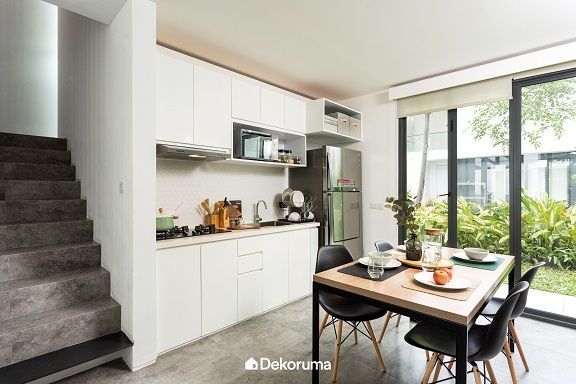 Inspirasi Dapur Sederhana tapi Elegan. (Dekoruma)