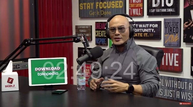 Deddy Corbuzier [Tangkap layar YouTube Deddy Corbuzier]