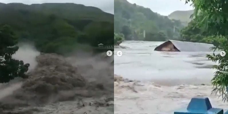 Kondisi Banjir di NTT (Instagram/@rakyat_timur)