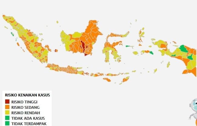 Zona merah COVID-19 