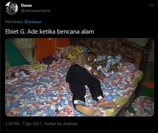 Meme bayar royalti. (twitter)