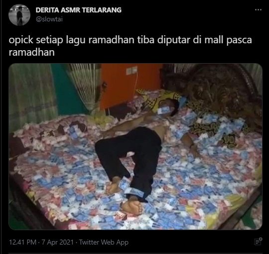 Meme bayar royalti. (twitter)