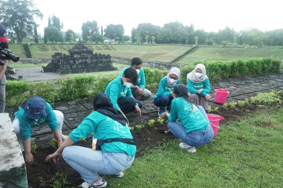 Aksi Bertajuk Candi Darling From Home (Dok. Djarum Foundation)