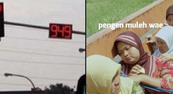 Lampu lalu lintas viral, deretan reaksi warganet bikin ngakak. (Twitter/@AwanxColler_x86)