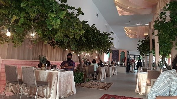 Quba Pop Up Resto, Hotel Sutasoma. (Suara.com/Dini Afrianti Efendi)