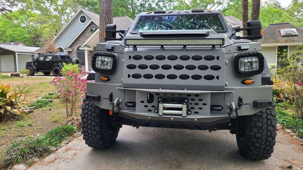 Gurkha 2012 bermesin Ford F-550 XL. (Instagram)