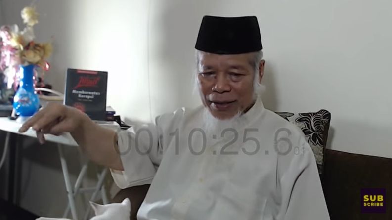 Abdullah Hehamahua bercerita momen saat TP3 6 Laskar FPI menemui Jokowi (YouTube/UstadzDemokrasi).