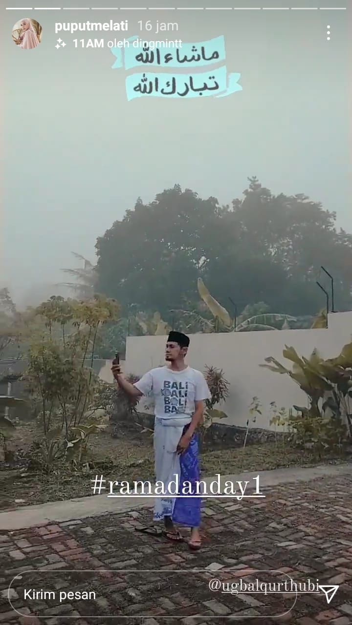 Unggahan Puput Melati [Instagram/@puputmelati]