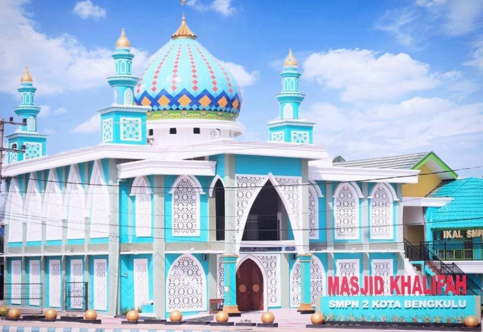 Masjid Khalifah di Bengkulu. (Instagram)