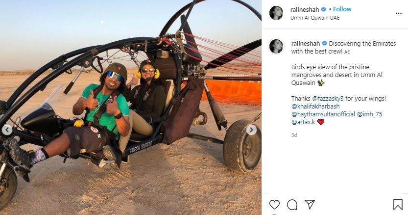 Mewahnya Bikin Takjub! Intip 5 Potret Liburan Raline Shah di Dubai. (Instagram/@ralineshah)