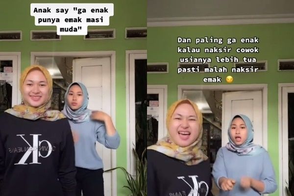 Viral Gadis Curhat Cowok Idaman Kerap Naksir Ibunya. (TikTok/@thie_uzerli)