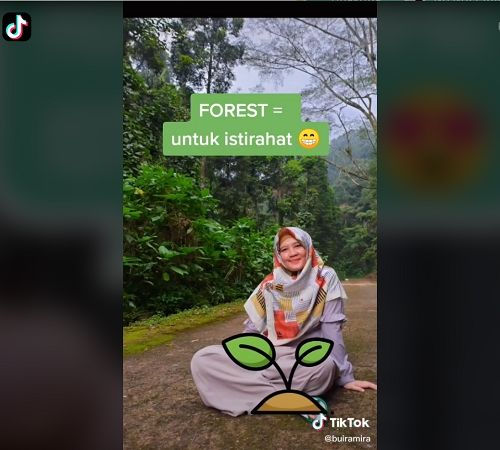 Perilaku Cinta Bumi Dosen TikTok Ini Patut Ditiru (Dok. HII)