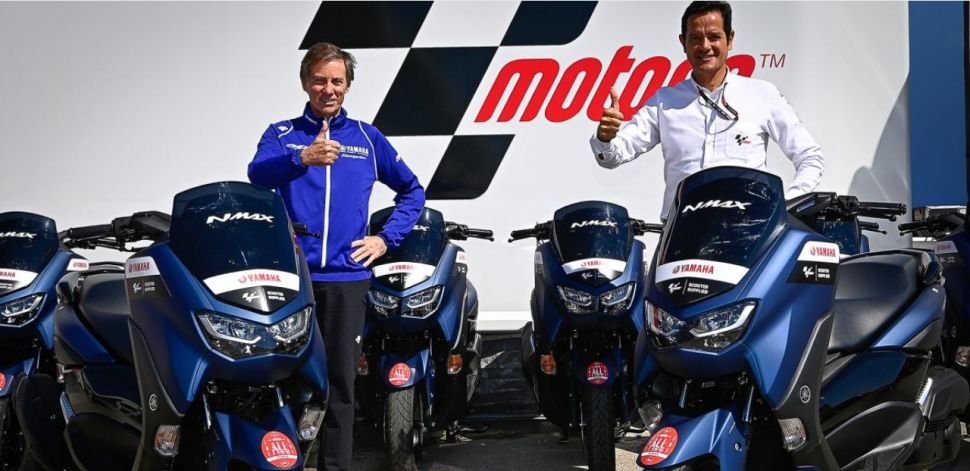 Yamaha Nmax 125 yang dipilih jadi motor resmi MotoGP. (motogp.com)