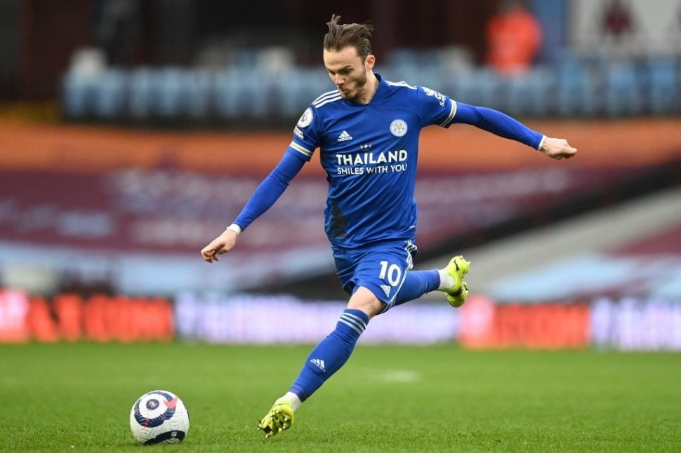 Playmaker Leicester City, James Maddison. [MICHAEL REGAN / POOL / AFP]