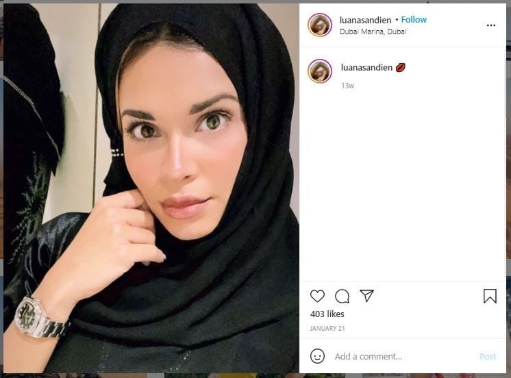 Curhat Model Diajak Nikah Kontrak, Dibayar 100 Batang Emas (instagram.com/luanasandien)