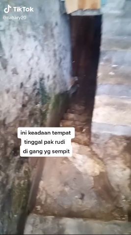 Cari pekerjaan demi sang istri yang sakit. (Tiktok/@cahary20)