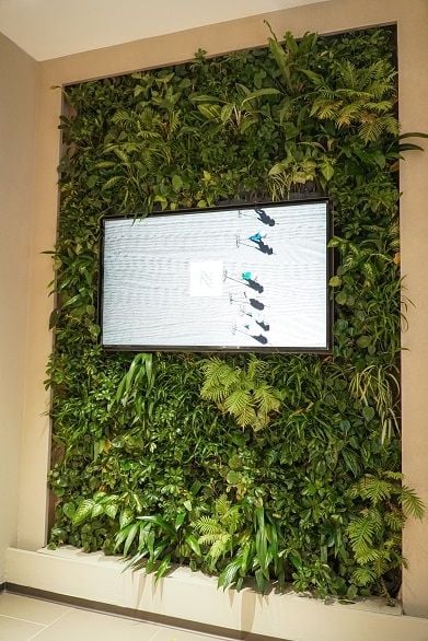 Green Wall di Butik Nespresso. (Dok. Nespresso)