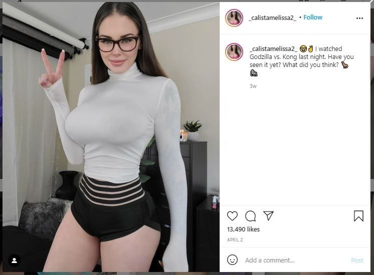 Habis Rp1,4 Miliar, Model Ini Akhirnya Puas dengan Bentuk Payudara (instagram.com/_calistamelissa2_)