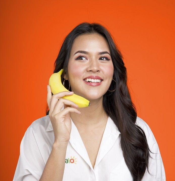 Pisang, salah satu buah favorit Raisa Andriana. (Foto: Dok. Halofresh)