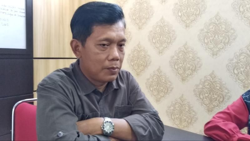 Kasat Reskrim Polres Bantul AKP Ngadi ditemui wartawan di ruang kerjanya, Mapolres Bantul, Rabu (28/4/2021). - (SuaraJogja.id/Muhammad Ilham Baktora)