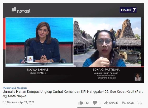 Curhat komandan KRI Nanggala 402 sebelum tenggelam (Youtube/matanajwa)