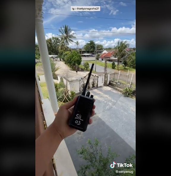 Fakta rumah Crazy Rich Setya Nugraha. (TikTok/setyanug)