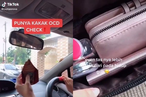 Viral Wanita Curhat Punya Kakak OCD. (TikTok/@raynasnova)