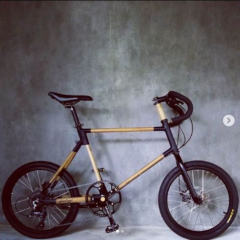 Produk bamboo bike dari spedagi hadir di festival Joglosemar. (Dok. Instagram/spedagibamboobike)