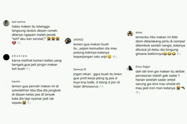 Ramai Testimoni Efek 'Gila' Makan Kecubung. (Twitter/@Sutasona)