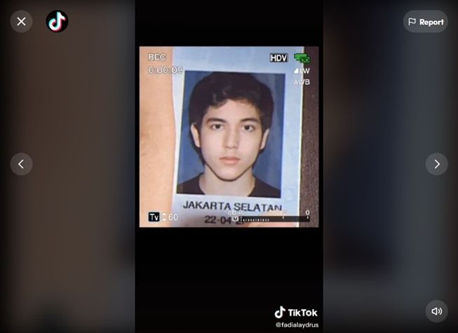 Foto KTP Pria Ini Cakepnya Kebangetan, Publik: Nyogok Tukang Fotonya Ya? (TikTok/@fadialaydrus)