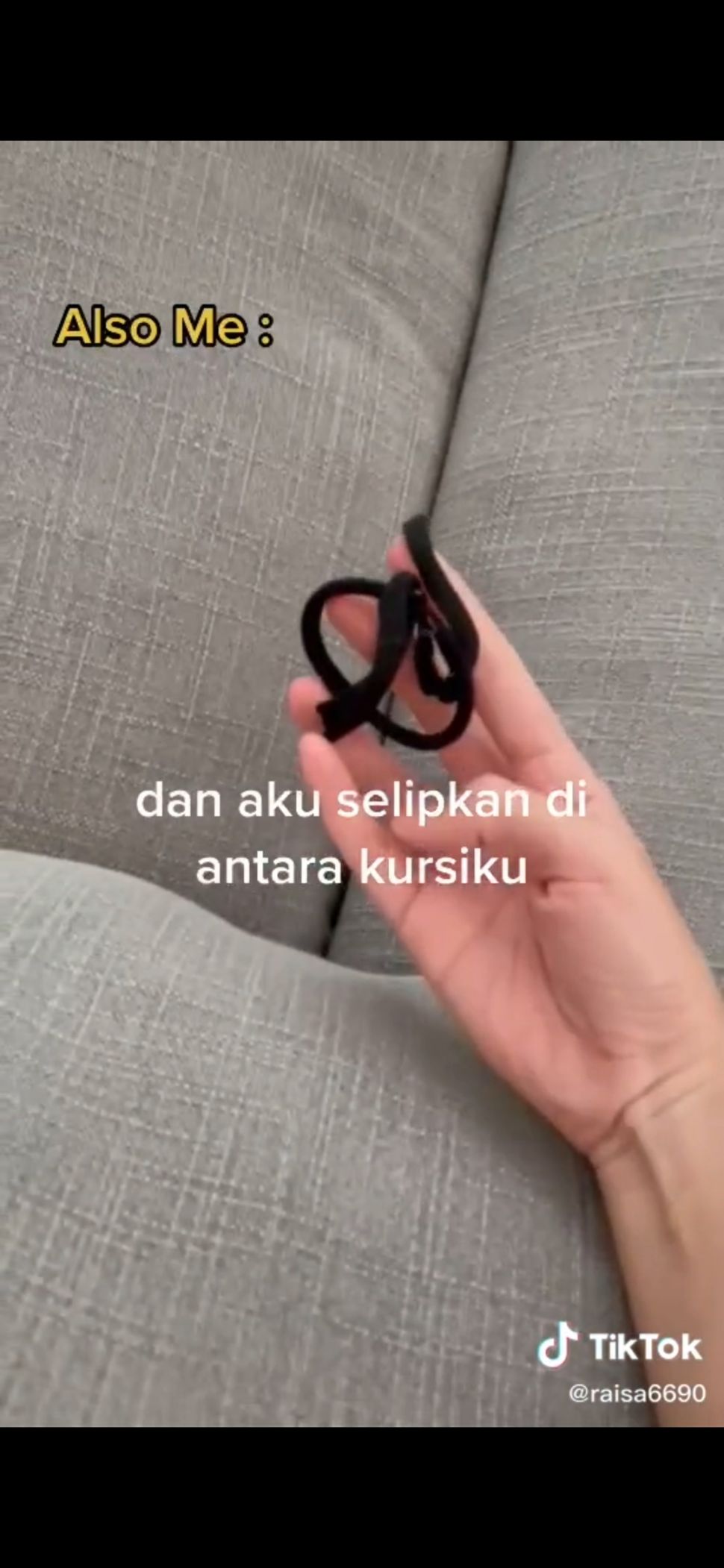 Raisa Curhat Sering Kehilangan Ikat Rambut, Ternyata Ada Di Sini. (Dok: TikTok)