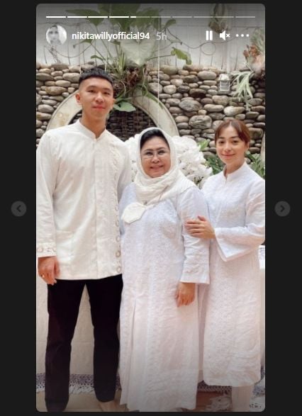 Artis yang rayakan lebaran pertama sebagai pasutri - Nikita Willy. (Instagram/nikitawillyofficial94)