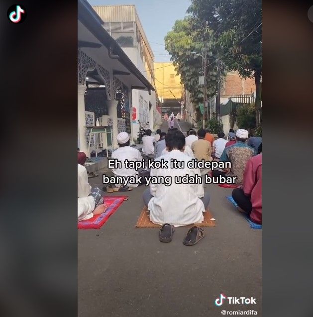 Ketinggalan salat ied (Tiktok)