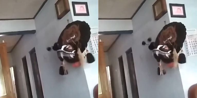 Viral barongan gerak tanpa dimainkan (TikTok).