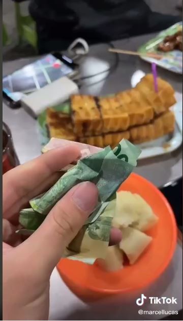 Makan Rp50 ribu sehari (TikTok @marcellucas)