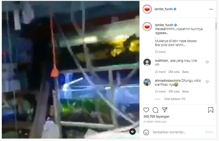 Viral wanita ngamuk-ngamuk ke kurir, protes barang COD olshop (Instagram/lambe_turah).