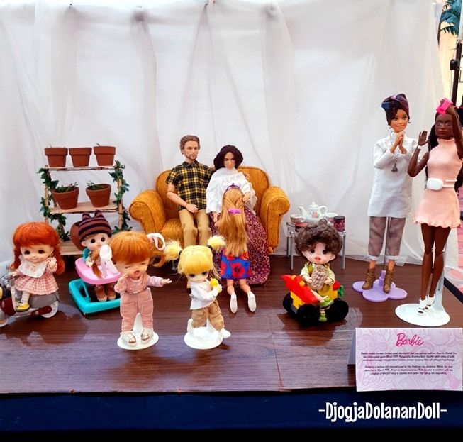 Komunitas Djogja Dolanan Doll gelar pameran di Hartono Mall Yogyakarta, Sabtu (22/5/20210). (Istimewa/Dok. Djogja Dolanan Doll)